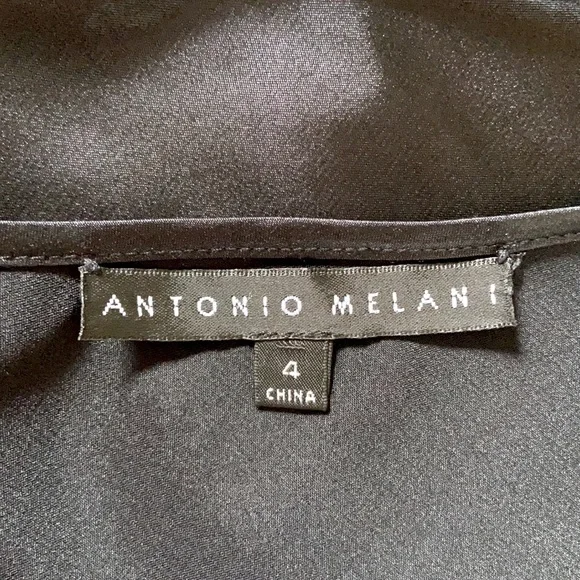 Antonio Melani Satin Chemise Slip
